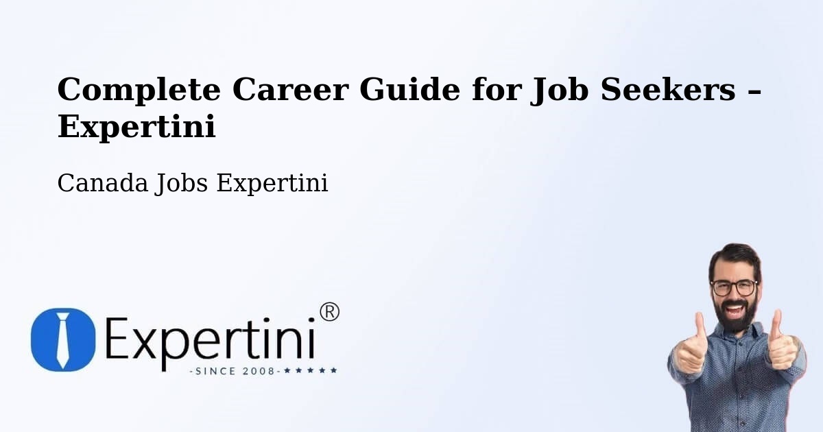 Career Guide for Job Seekers – Calmar - Calmar, Canada Jobs Expertini