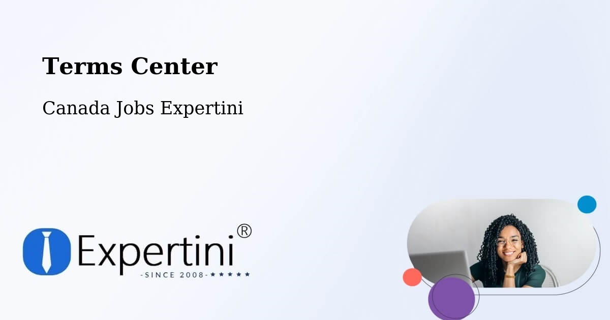 Terms of Service – Calmar - Canada Jobs Expertini